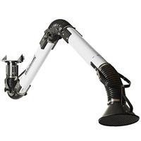0000101117 Plymovent MiniMan 100-1.5/H White Extraction Arm - 1.5m with Hanging Mounting
