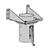 PLYMO-MBEXTRACT  Wall Mounting Bracket MM-100 (Stainless Steel)