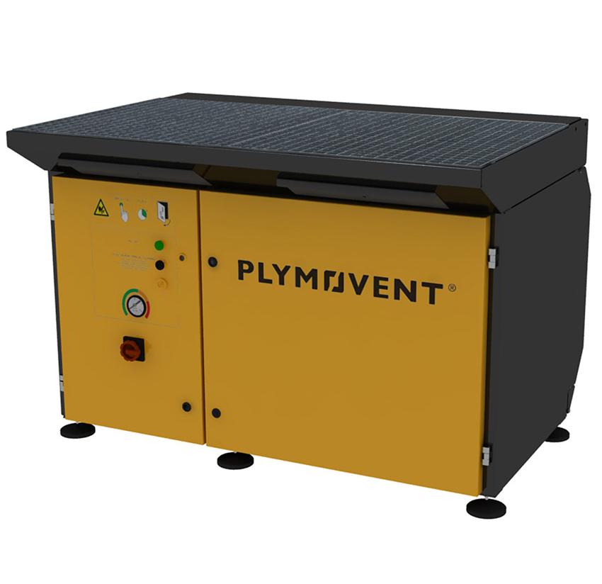 7244700000  Plymovent DraftMax Ultra Downdraft Extraction Table with Automatic Self-Cleaning Filter, 400v 3ph